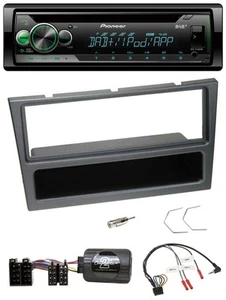 Pioneer USB MP3 DAB Lenkrad CD Autoradio für Opel Agila Corsa C Omega schwarz - Bild 1 von 10