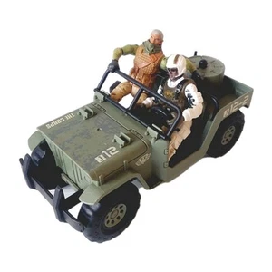 Lanard 2012 The Corps Green 4×4 Jeep With 2 Action Figures | Military - Picture 1 of 13