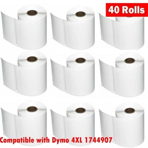 40 Rollos 4x6 Envío Térmico Directo 8800 Etiquetas Compatible Dymo 4XL 1744907 - Imagen 1 de 8
