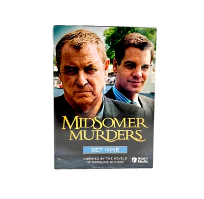 Midsomer Murders Set Nine 4 DVD Set British Mystery NEW SEALED - Image 1 of 4