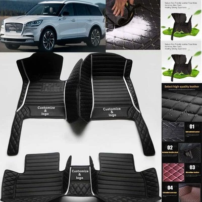 For Lincoln Aviator Car Floor Mats All Weather Protection Floor Liners Foto 1 de 4