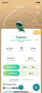 Pokemon TRADE - Shiny Trapinch von 2019! Garantiert Glück! 30 Tage Freundschaft - Bild 1 von 1
