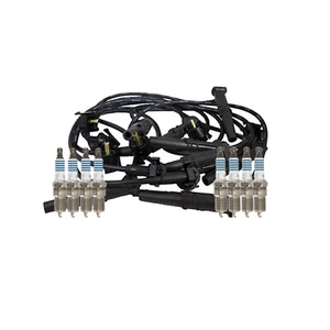 Motorcraft OEM 8 Platinum Spark Plug & Wire Set For Ford Mustang GT 4.6 V8 96-98 - Picture 1 of 1