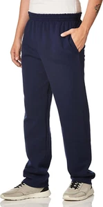 Mens Fleece Sweatpants Comfort Pants - Picture 1 of 12