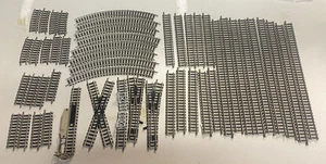 Fleischmann N Piccolo Track Lot 50 Pieces Missing A Few Connectors - Picture 1 of 5