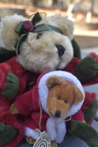 Boyds Bears CELESTINA GOODNIGHT Oso Ángel Navidad ORNAMENTO/TWAS T F WUZZIES - Imagen 1 de 11
