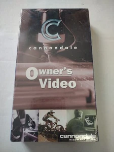 Cannondale VHS Cycling Owner’s Video 1998~Unopened Brand New NOS BMX Racing - Picture 1 of 6