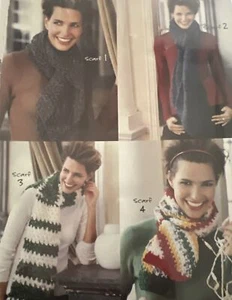 CROCHET ~ “Scarves And Mittens” ~ PATTERN ~ - Picture 1 of 2