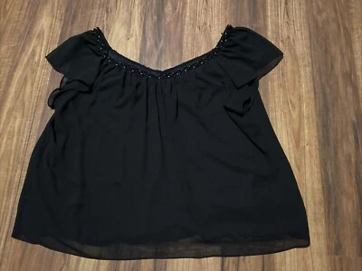 Jonathan Martin Womens Sheer Pullover Top Size 22W - Image 1 of 4