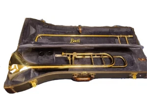 Gold Bach Trombone F attachment - Picture 1 of 2