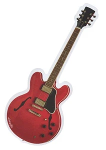 Aim gifts brand music cherry electric guitar die cut fridge magnet free postage - Picture 1 of 3