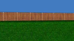 HO Scale Wood Fence Model Train Scenery Sheets – Double-sided Heavy Cardstock