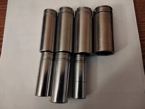 snap-on 3/8" drive 6 point socket set usa made - Picture 1 of 6