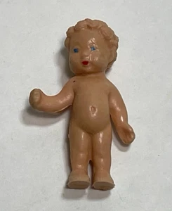 Vintage 1.75” Mini Dollhouse Doll Rubber Vinyl – Marked West Germany - Picture 1 of 3