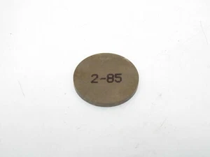 2.85mm Engine Valve Adjuster Shim Fits Audi 4000 5000 & VW Golf Scirocco Rabbit - Picture 1 of 2