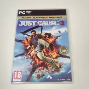 JUST CAUSE 3 PC DVD-ROM - PC Gaming - No Manual - Picture 1 of 7