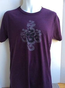 NEW Alternative American Apparel Organic BAMBOO yoga OM AUM Sanskrit mens tshirt - Picture 1 of 5