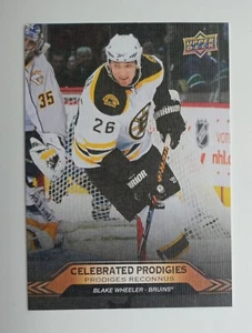 Tim Hortons Celebrated Prodigies Blake Wheeler 2024-2025 Upper Deck CP-2 - Picture 1 of 2