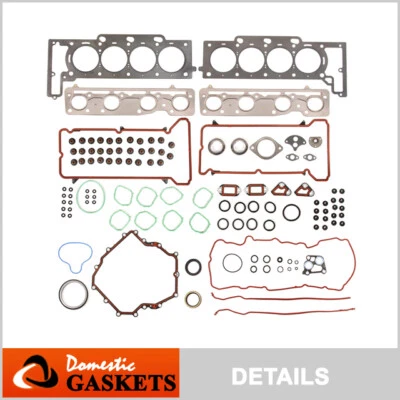 Fits 06-11 Cadillac DTS Buick Lucerne 4.6L DOHC Full Gasket Set VIN Y 9 6 - Image 1 of 4