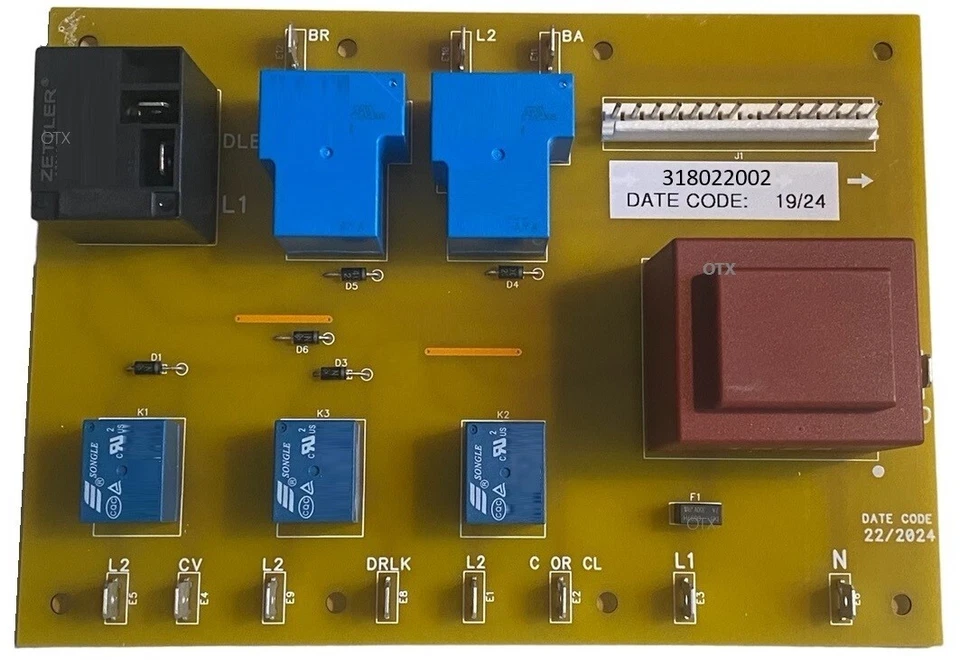 318022002 Electrolux Frigidaire Range Control Board 90 Day Replacement Warranty