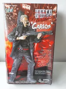 BBi Elite Force Terminte Carlos 12" Blue Box Toys 1/6 Figure Rare Shotgun MP5-K - Picture 1 of 24