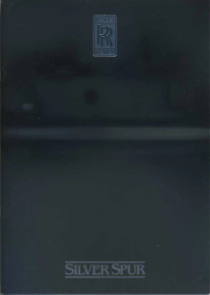 BROCHURE DEPLIANT ROLLS ROYCE SILVER SPUR PROSPEKT (N12) - Immagine 1 di 1