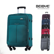 BEIBYE 4 Rollen Reisekoffer Stoffkoffer Handgepäck Kindergepäck Gepäck Koffer