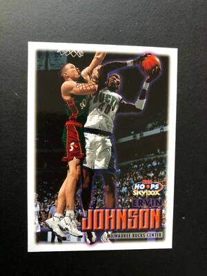 Tarjeta Ervin Johnson Fleer/SkyBox 1999 # 37 hecha en EE. UU. Foto 1 de 4