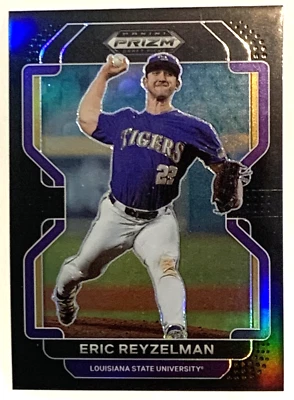 2022 panini prizm draft picks baseball Eric Reyzelman Black - Image 1 of 4