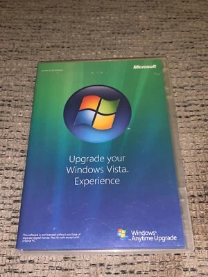 Microsoft Windows Vista Experience Anytime Upgrade DVD-ROM Disc 32-bit English - Image 1 of 4