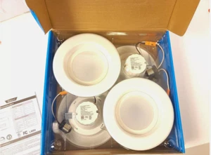 brizled 5/6 led recessed down lights (4 pack) - Picture 1 of 2