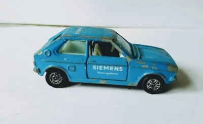 CORGI JUNIORS VW POLO IN SIEMENS WARTUNGSDIENST  BLUE. - Image 1 of 4