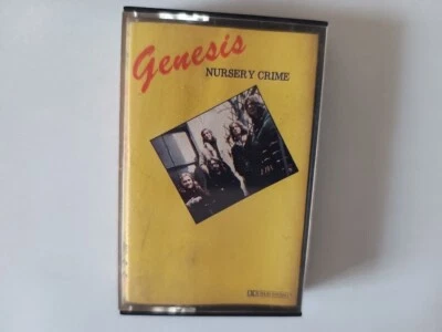 Genesis Nursery Cryme Cassette Tape Argentina Pressing VG+Condition Phil Collins - Image 1 of 3