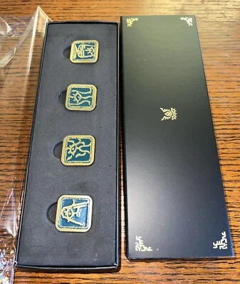 Legend of Zelda Tears of Kingdom НАБОР ЗНАЧКОВ из КОЛЛЕКЦИОННОГО ИЗДАНИЯ TOTK НОВЫЙ ИЗЯЩНЫЙ1 - Изображение 1 из 4