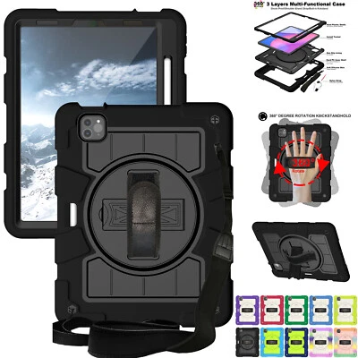 For iPad 7th/8th/9th/10th/11th Generation Rotating Shockproof Heavy Duty Case US - Image 1 of 4