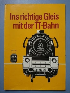 Catálogo maquetas de tren trenes locomotoras vagones vías trenes de Berlín planos de vías TT - Imagen 1 de 12