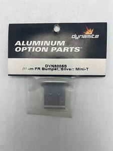 Alum FR Bumper, Silver: Mini-T DYN8005S - Picture 1 of 1