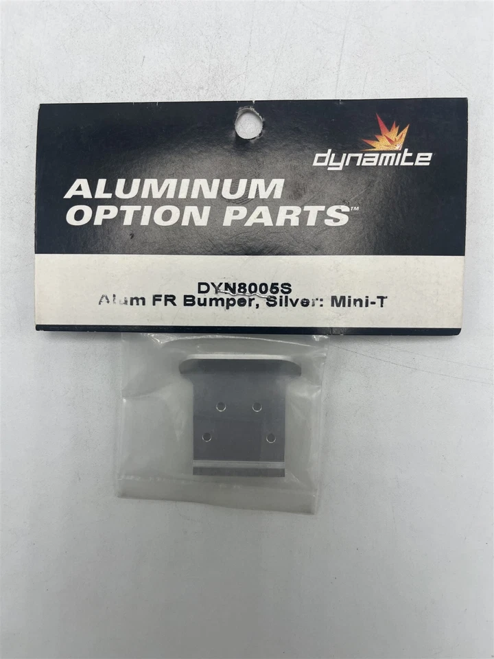 Alum FR Bumper, Silver: Mini-T DYN8005S - Image 1 of 1