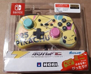 Pikachu Manette Controller HORiPad Mini Pad Nintendo Switch & PC HORi Limited Ed - Photo 1/9