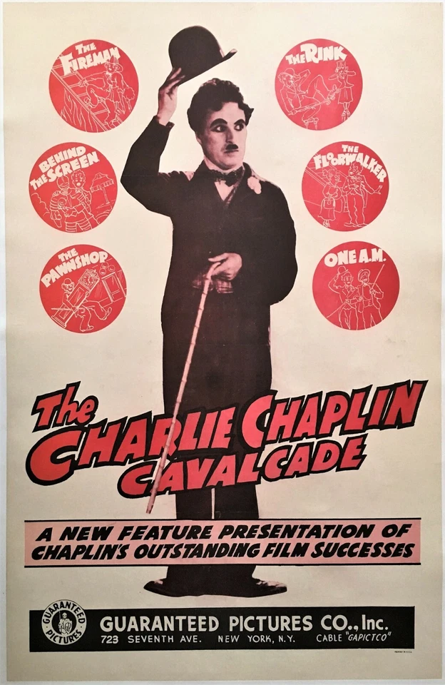 Original Movie Poster Charlie Chaplin Cavalcade 1941 - Bild 1 von 1
