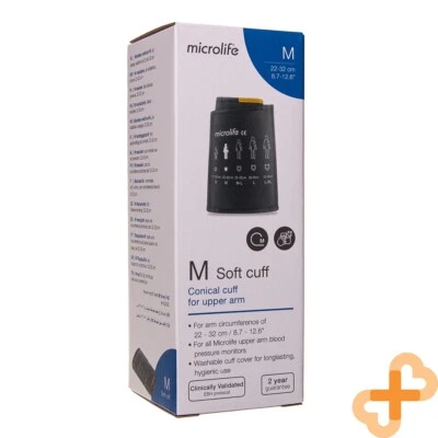 MICROLIFE Blutdruckmessgerät Wide Range Soft Cuff Größe M Hoher Komfort