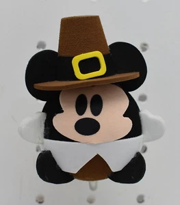 Disney Mickey Mouse Pilgrim Antenna Ball Cutie Thanksgiving Pencil Topper - Picture 1 of 2