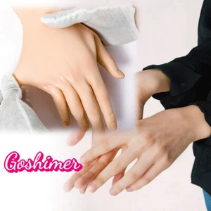 Guanto in silicone realistico copri pelle mani cicatrici manicotto cosplay crossdresser - Foto 1 di 26