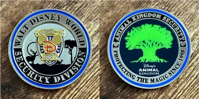 ¡¡NUEVO!! Moneda Oficial Walt Disney World Security Division Animal Kingdom Challenge Foto 1 de 4