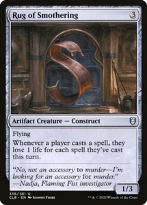 MTG Baldurs Gate Magic NM Rug of Smothering - Bild 1 von 1
