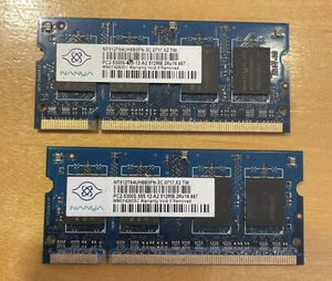 Nanya NT512T64UH8BOFN-3C 512MB DDR2-667 (PC2-5300) PC2-5300S RAM - Picture 1 of 1