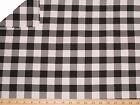 15 Yards Checkered Fabric 60" Wide Gingham Buffalo Check Tablelcoth Fabric Decor
