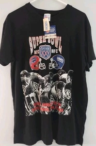 Vintage Super Bowl XXV T-Shirt Giants Bills 1991 Garan Inc Tag USA Single Stitch - Bild 1 von 14