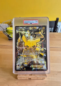 Pikachu EX - XY124 Jumbo - RED & BLUE COLLECTION - LOW POP - PSA 9 MINT - Picture 1 of 6