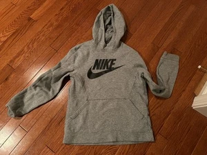 Boys NIKE DRI FIT athletic fleece lined M Medium hooded sweatshirt Hoodie - Picture 1 of 1